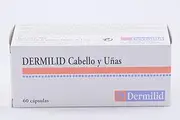 Dermilid Cabello Y Uñas 60 Comp