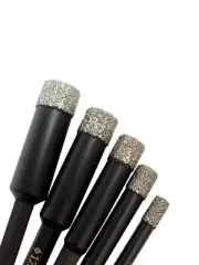 Diamond Core Drill Set Hex Shank for Granite Porcelain Tile Ceramic Marble