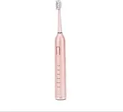 IPKMAN Sonic Electric Toothbrush, USB Rechargeable Oral Care whitening, Waterproof and Replaceable Brush Head, Five Smart Timer Modes (粉红色)