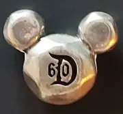 Disney Pandora Charm Disneyland 60th Anniversary