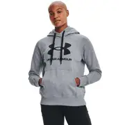 Under Armour Womens Rival Fleece Logo Pullover Hoodie