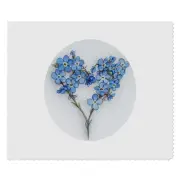 2 x 'Sprig of Forget Me Nots' Lens Cleaning Cloths (LC00031343)