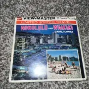SEALED Gaf A123 Honolulu and Waikiki Oahu Hawaii Travel view-master