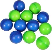 Kisangel 12Pcs Hand Exercise Balls for Rehabilitation Therapy Squeeze Grip Balls for Adults for Hand Strengthening and Dexterity Improvement for Fitness and Relaxation