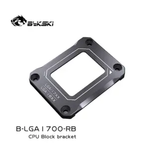 Bykski B-LGA1700-RB 12/13代CPU扣具支架 抗彎形防彎曲 彎曲校正類型鋁製框架固定扣背板_加購5.1kw散熱膏5g