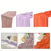 Occasion Picnics Gauze Cheesecloth No Shrinkage Table Runner Packaging