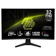 MSI MAG 32C6 FHD 180Hz AdaptiveSync Curved HDR 31.5in Monitor