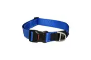 Rogz Blue XX-Large 40mm Wide x 50cm to 80cm Classic Utility Collar for Dogs & Puppies