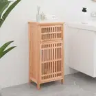 vidaXL Bathroom Cabinet 42x29x82 cm Solid Wood Walnut HEE