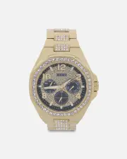 [GUESS MAINLINE] Guess Mainline Empire Crystal Bracelet Watch Gold - Size ONE ONE Gold