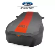 2021 Mustang Mach 1 Low Wing OEM Genuine Ford Indoor Car Cover Grey & Orange (for: Ford)