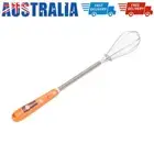 _ Ceramic Handle Stainless Steel Hand Egg Beater Manual Egg Stirring Whisk