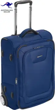Amazonbasics Premium Upright Expandable Softside Suitcase with TSA Lock