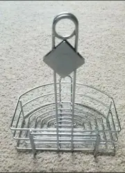 Tabasco Pepper Sauce Condiment Caddy Holder Steel Table Top Restaurant