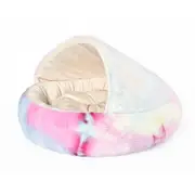 Paws For Life Rainbow Calming Cave Bed