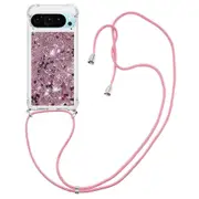 YB Quicksand Series-4 For Google Pixel 9 Pro Case Floating Sequins Liquid TPU Phone Cover