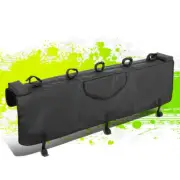 53" WATERPROOF VINYL TRUCK BED TAILGATE PAD PROTECTOR WITH 5 BIKE RACK STRAPS