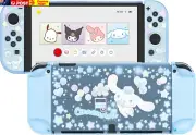 Cute Protective Case for Switch OLED, Dockable Clear Hard Protective Shell, Swit