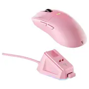 Fantech TANTO E Tri-Mode Wireless Gaming Mouse with Dock Pink