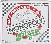 Monopoly Pizza Game - Made Fresh & Hot to Go - Family Board Games - Ages 8+