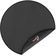 DocSafe 36 Inch Round Under Grill Fire Pit Fireproof Protection Mat Black