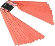 10 Pcs Slingshot Flat Rubber Bands 0.9mm Latex Band Slingshot Replacement Bands Hunting Catapult Elastic Bungee