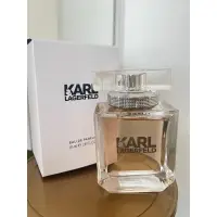 在飛比找蝦皮購物優惠-二手KARL香水85ml 9分滿