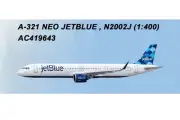 AC419643 AeroClassics A321neo 1/400 Model N2002J JetBlue