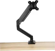 OSOLADY Pc Stand Monitor Arm Gas Spring Monitor Desk Mount 13-32 Inch Black Easy Installation Monitor Desk Clamp