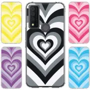 For TCL 30XE 5g 40XE 30V 20XE 20A ShockProof TPU Phone Case+Tempered Glass-ENH