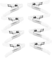 Homoyoyo 8pcs Heavy Duty Plastic Spring Clamps for Photography Backdrop Versatile for Woodworking and DIY Projects Durable and Portable Design