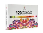 Colored Pencils - 120 Unique Colors - Premium Pre sharpenedColored Pencils fo...