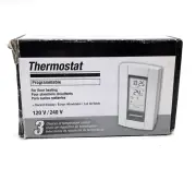 TEC In-Floor Heating Programmable Thermostat New Old Stock - Worn Box