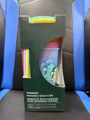 Starbucks Reusable Color Changing Cold Cups (5 Pieces)