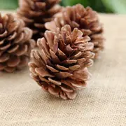 12/24/48/96/192pcs Christmas Pine cones XMAS Tree Hanging Ornament Decorations