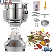 Electric Grain Mill Grinder Pulverizer Spice Grinding Machine Herbs Seeds Fine