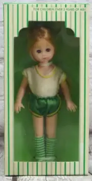 1978 Vintage VOGUE DOLL GINNY WORLD OF GINNY SOCCER OUTFIT Poseable 8"