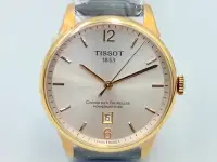 在飛比找Yahoo!奇摩拍賣優惠-【發條盒子K0093】TISSOT 天梭 杜魯爾系列 玫瑰金