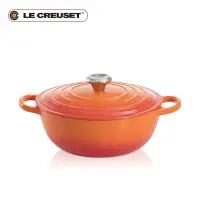 在飛比找Yahoo!奇摩拍賣優惠-特賣-琺瑯鍋法國LE CREUSET 酷彩進口黑琺瑯鑄鐵鍋2