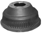 For 1974 Chevrolet C30 Pickup Brake Drum Rear AC Delco 33734SN (for: Chevrolet)