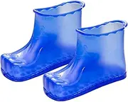 Foot Soaking Boots - Portable Foot Bath Shoes, Relaxing Spa Soak Shoes | Pvc Massage Foot Bath Shoes, Foot Spa Soaking Slippers, Portable Foot Soak Tub Foot Soaker, Foot Spa Shoes for Foot Relaxation