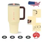 32oz Travel Water Bottle with Flip Straw, Leak Resistant & Cup Holder Friendly