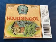 NORWAY BEER LABELS - GLOMMEN BREWERY HARDINGØL BEER LABEL .