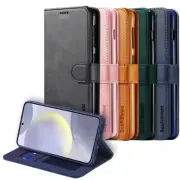 For Samsung Galaxy S23 S24 S21 FE Ultra S10 S9 S8 S7 Plus Wallet Case Flip Cover