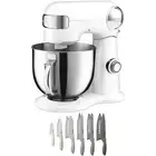 Cuisinart Precision Master 5.5-Quart Stand Mixer, White Linen w/ 12pc Knife Set