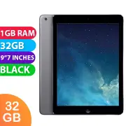 Apple iPad AIR Cellular (32GB, Black) - Grade (Excellent)