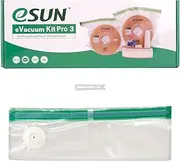 eSUN 3D Printing Filament Storage Bags, 5 Vacuum Sealing Bags, Dust Proof, Humidity Resistant, PE+PA Composite, 2.85mm Diameter