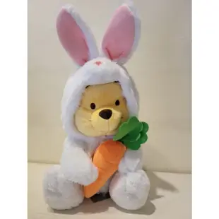 日本迪士尼 兔年維尼娃娃 生肖維尼 兔子維尼