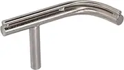 Respicefinem Lathe Tool Rest J Curved Wood Turning Special Shaped Parts Accessories Alloy Steel With 16mm 5/8in Dia Post For Approx 16mm 063in Lathe Base And Unique Concave Design