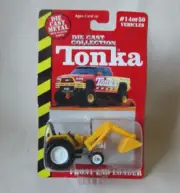 Tonka Farm Equipment Yellow #4 Front End Loader Tractor #14 Maisto Hasbro #3
